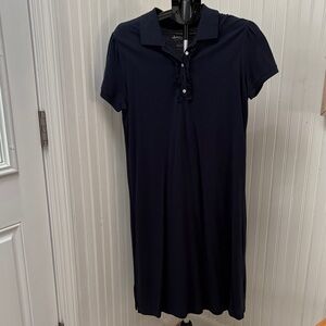 G.H. Bass & Co. Navy Blue Polo Dress